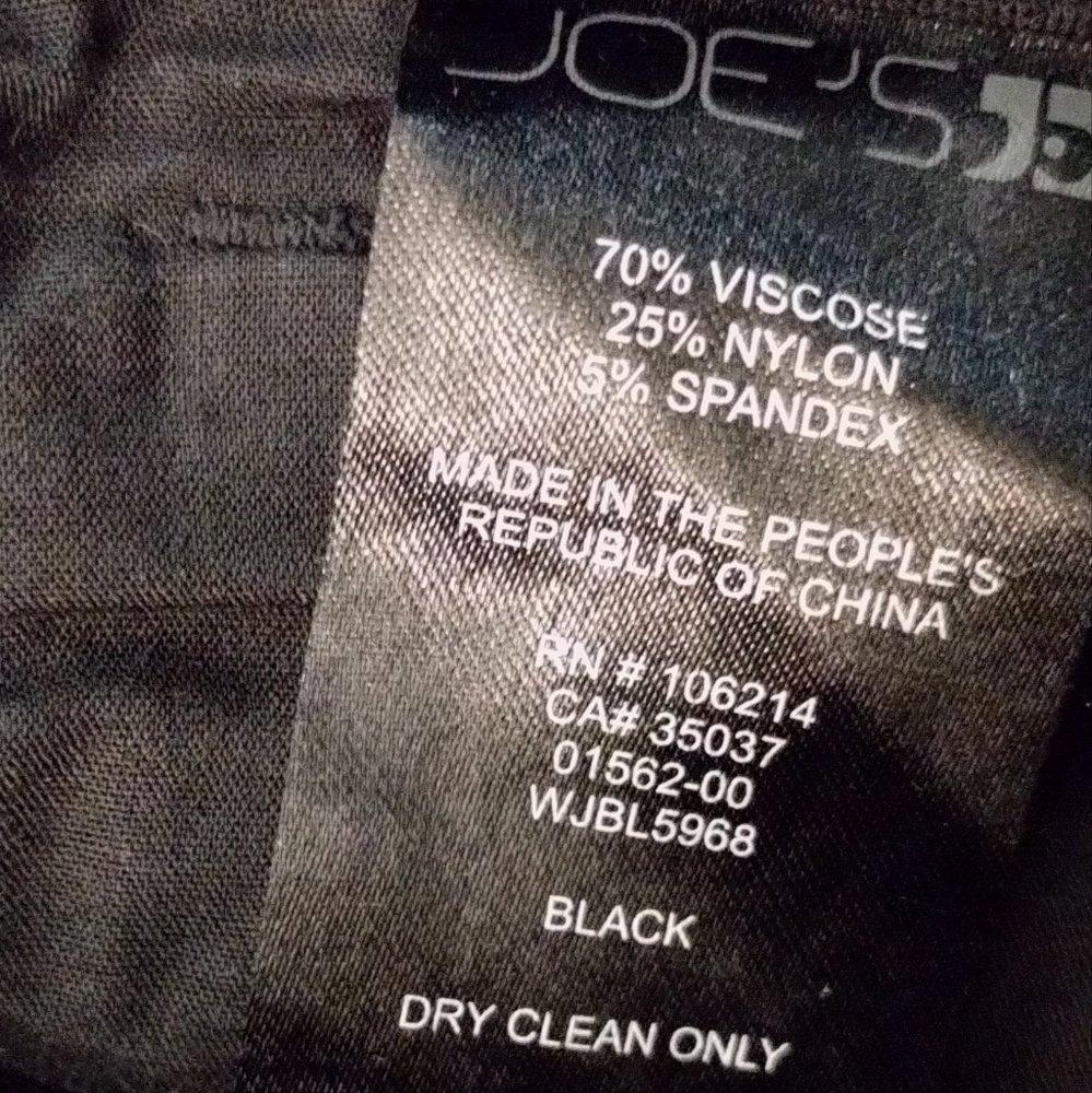 Black Joe's Jeans Jeggings ~ Size 28 ~Strechy & Comfortable! Excellent Condition - Picture 15 of 15